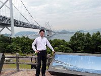 P1000197  Hattori San, bridge to Shikoku island.